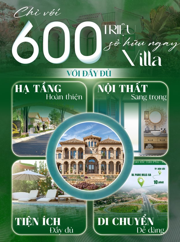 Real estate social media facebook post design template social media green luxury background, poster bất động sản